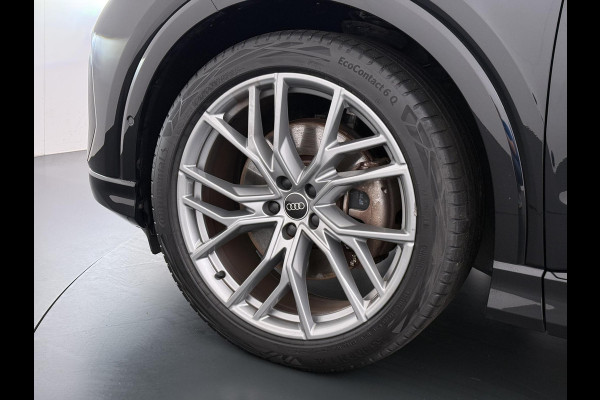 Audi Q4 Sportback e-tron 50 quattro S edition 77 kWh | 3X S-LINE| SOH 93% | LEER |MATRIX LED| ADAPTIVE CRUISE CONTROL | LEDER | ELEKTRISCHE ACHTERKLEP| CAMERA| 21 INCH!