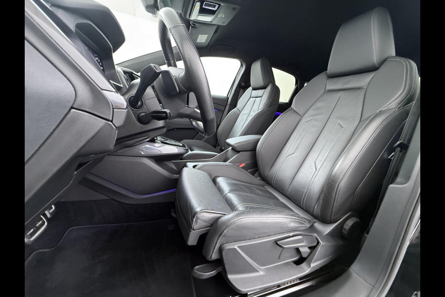 Audi Q4 Sportback e-tron 50 quattro S edition 77 kWh | 3X S-LINE| SOH 93% | LEER |MATRIX LED| ADAPTIVE CRUISE CONTROL | LEDER | ELEKTRISCHE ACHTERKLEP| CAMERA| 21 INCH!