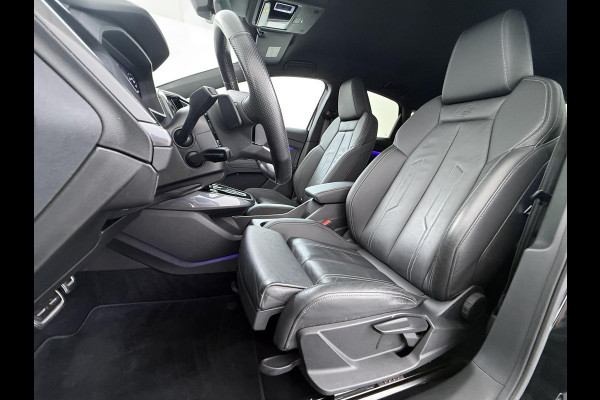 Audi Q4 Sportback e-tron 50 quattro S edition 77 kWh | 3X S-LINE| SOH 93% | LEER |MATRIX LED| ADAPTIVE CRUISE CONTROL | LEDER | ELEKTRISCHE ACHTERKLEP| CAMERA| 21 INCH!