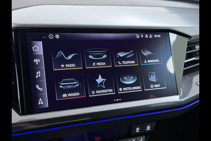 Audi Q4 Sportback e-tron 50 quattro S edition 77 kWh | 3X S-LINE| SOH 93% | LEER |MATRIX LED| ADAPTIVE CRUISE CONTROL | LEDER | ELEKTRISCHE ACHTERKLEP| CAMERA| 21 INCH!