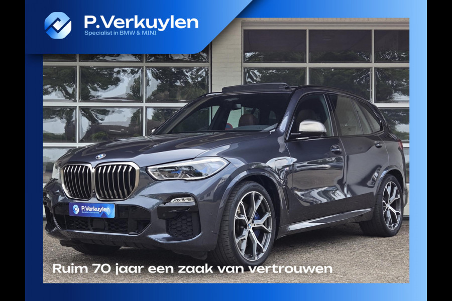 BMW X5 XDRIVE45E M SPORT | DRIVING PROFF. | PANORAMA | 360 CAMERA | SPORTSTOELEN | LASER | TREKHAAK |
