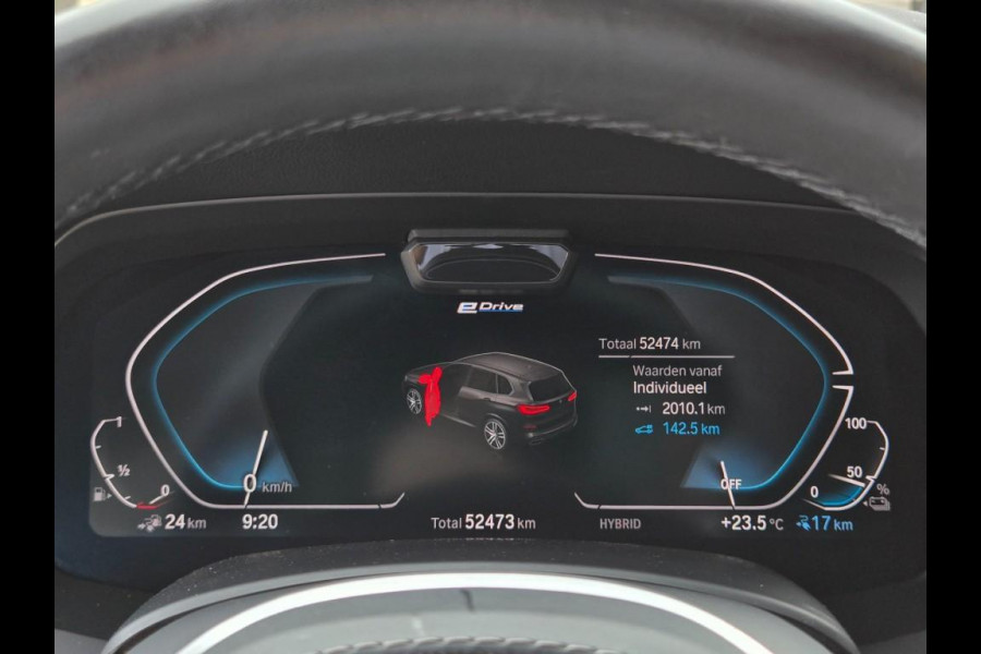BMW X5 XDRIVE45E M SPORT | DRIVING PROFF. | PANORAMA | 360 CAMERA | SPORTSTOELEN | LASER | TREKHAAK |