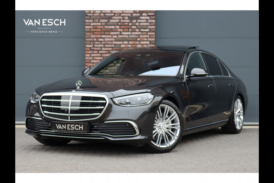 Mercedes-Benz S-Klasse 500 4MATIC Premium | E-Active Body Control | Achterasbesturing | Distronic+ | Massage | Burmester High End | Stoelventilatie V+A | 3D-Display | MBUX Tablet | Verwarmd Stuurwiel | Zonweringpakket |