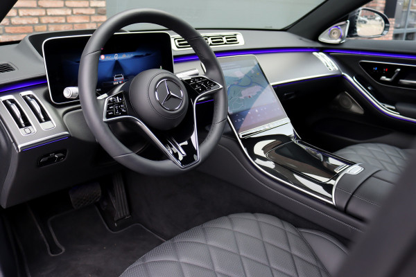 Mercedes-Benz S-Klasse 500 4MATIC Premium | E-Active Body Control | Achterasbesturing | Distronic+ | Massage | Burmester High End | Stoelventilatie V+A | 3D-Display | MBUX Tablet | Verwarmd Stuurwiel | Zonweringpakket |