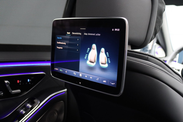 Mercedes-Benz S-Klasse 500 4MATIC Premium | E-Active Body Control | Achterasbesturing | Distronic+ | Massage | Burmester High End | Stoelventilatie V+A | 3D-Display | MBUX Tablet | Verwarmd Stuurwiel | Zonweringpakket |