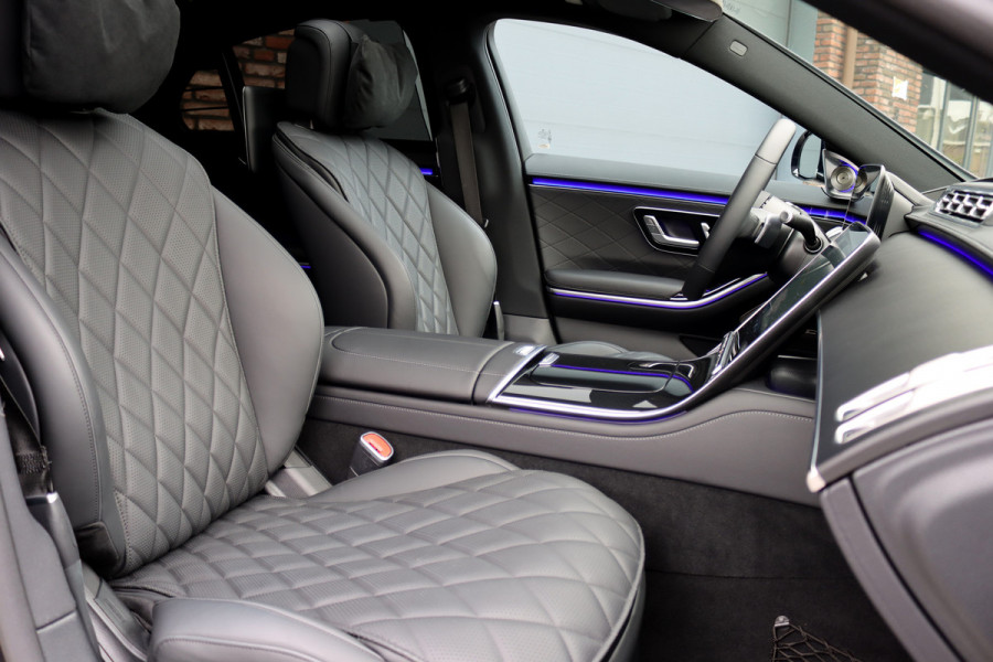 Mercedes-Benz S-Klasse 500 4MATIC Premium | E-Active Body Control | Achterasbesturing | Distronic+ | Massage | Burmester High End | Stoelventilatie V+A | 3D-Display | MBUX Tablet | Verwarmd Stuurwiel | Zonweringpakket |