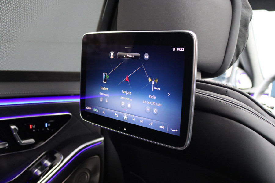 Mercedes-Benz S-Klasse 500 4MATIC Premium | E-Active Body Control | Achterasbesturing | Distronic+ | Massage | Burmester High End | Stoelventilatie V+A | 3D-Display | MBUX Tablet | Verwarmd Stuurwiel | Zonweringpakket |
