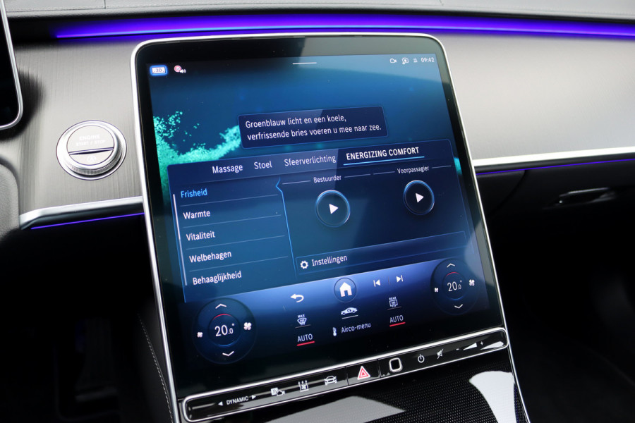 Mercedes-Benz S-Klasse 500 4MATIC Premium | E-Active Body Control | Achterasbesturing | Distronic+ | Massage | Burmester High End | Stoelventilatie V+A | 3D-Display | MBUX Tablet | Verwarmd Stuurwiel | Zonweringpakket |