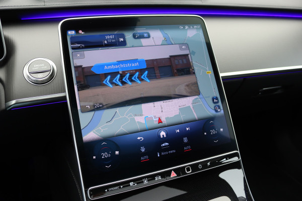 Mercedes-Benz S-Klasse 500 4MATIC Premium | E-Active Body Control | Achterasbesturing | Distronic+ | Massage | Burmester High End | Stoelventilatie V+A | 3D-Display | MBUX Tablet | Verwarmd Stuurwiel | Zonweringpakket |