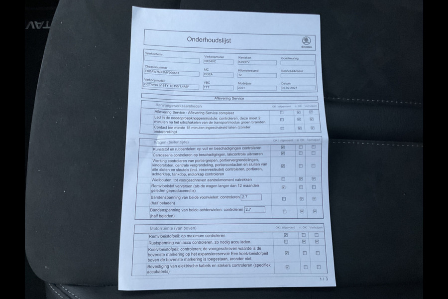 Škoda Octavia 1.4 TSI iV 259pk PHEV SOH 92% Carplay Cam Stoelverw. Business Edition Plus Plug-in