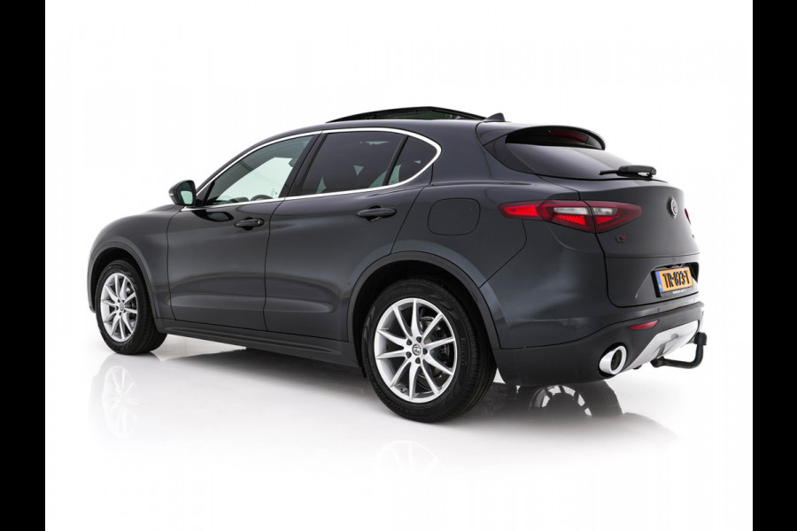 Alfa Romeo Stelvio 2.2d AWD Q4 Super Aut. *PANO | LEATHER | BI-XENON | MEMORY-PACK | HARMAN/KARDON | BLINDSPOT | CAMERA | DAB+ | NAVI-FULLMAP | HEATED-SPORTSEATS | ECC | ADAPTIVE-CRUISE | PDC | PRIVACYGLASS | TOWBAR | 19"ALU*