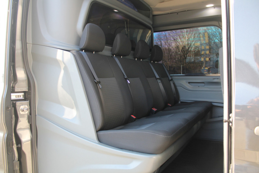 Ford Transit 350 2.0 TDCI L3H2 DC 6Zits Trend 130pk - Trekhaak - Impriaal - Cruise - Raptor Grill - Rijklaar