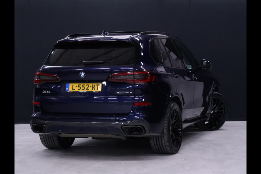 BMW X5 xDrive45e High Executive M Sport [TREKHAAK, LUCHTVERING, SCHUIFKANTELDAK, MEMORY SEATS, ADAPTIVE CRUISE CONTROL, APPLE CARPLAY, ANDROID AUTO, HARMAN/KARDON, 360 CAMERA, PDC V+A, NIEUWSTAAT]