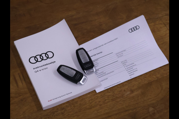 Audi Q4 e-tron 40 Advanced edition 77 kWh [TREKHAAK, ADAPTIVE CRUISE CONTROL, APPLE CARPLAY, ANDROID AUTO, PDC ACHTER, STOELVERWARMING, ELEKTRISCHE ACHTERKLEP, NIEUWSTAAT]