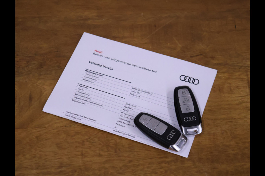 Audi e-tron 55 quattro Business edition 95 kWh [LUCHTVERING, MEMORY SEATS, CRUISE CONTROL, BLUETOOTH TELEFOON, ACHTERUITRIJCAMERA, PDC V+A, STOELVERWARMING, NIEUWSTAAT]