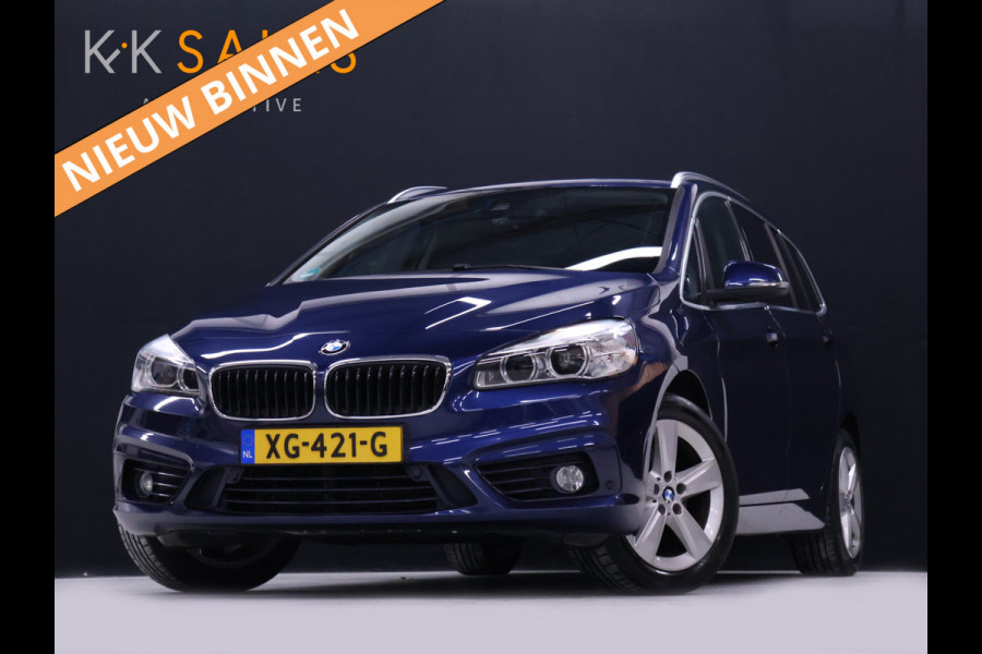 BMW 2 Serie Gran Tourer 218i 7p. Corporate Lease Executive [TREKHAAK, CRUISE CONTROL, BLUETOOTH TELEFOON, ACHTERUITRIJCAMERA, PDC V+A, STOELVERWARMING, 7-ZITTER, NIEUWTSAAT]