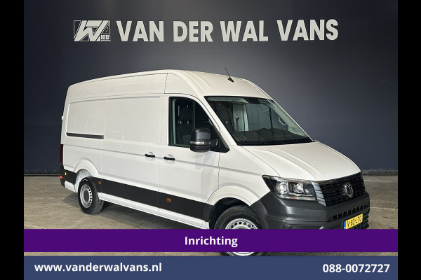 Volkswagen Crafter 2.0 TDI 140pk L3H3 L2H2 Inrichting Euro6 Airco | Camera | Apple Carplay | Massagestoel | Cruisecontrol Android Auto, Chauffeursstoel