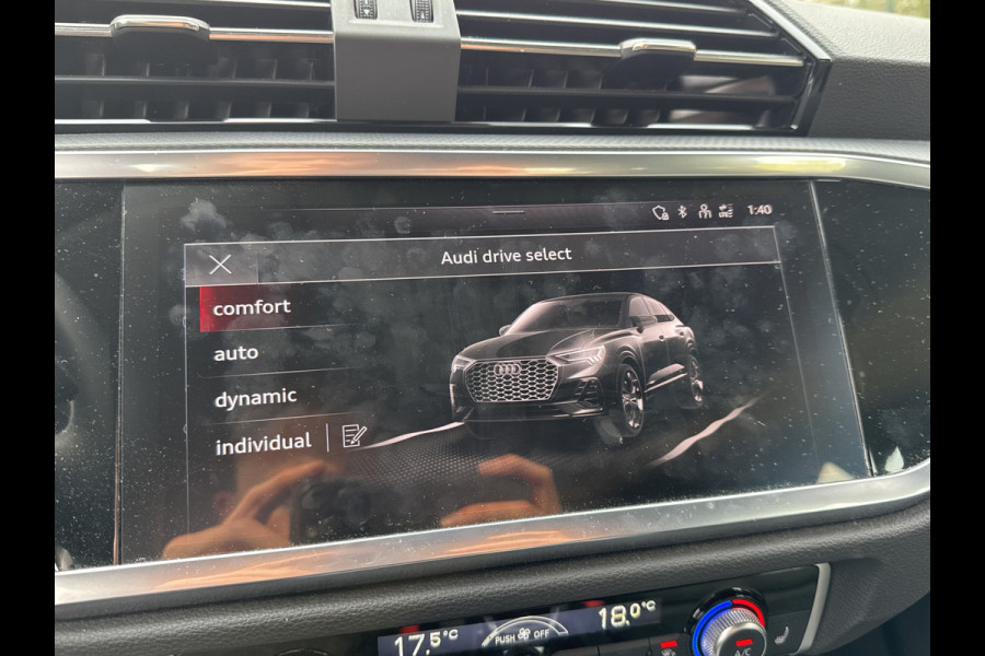 Audi Q3 Sportback 45 TFSI e 245PK BUSINESS EDITION CARPLAY/ACC/STUURVERW. WORDT VERWACHT!