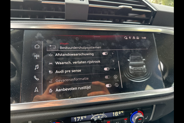 Audi Q3 Sportback 45 TFSI e 245PK BUSINESS EDITION CARPLAY/ACC/STUURVERW. WORDT VERWACHT!