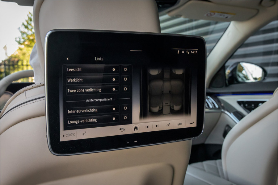 Mercedes-Benz S-Klasse 580 4MATIC Lang AMG Line - Entertainment - Chauffeur - TV