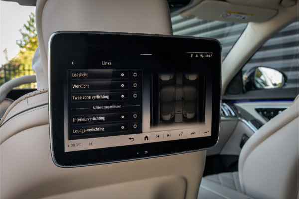 Mercedes-Benz S-Klasse 580 4MATIC Lang AMG Line - Entertainment - Chauffeur - TV