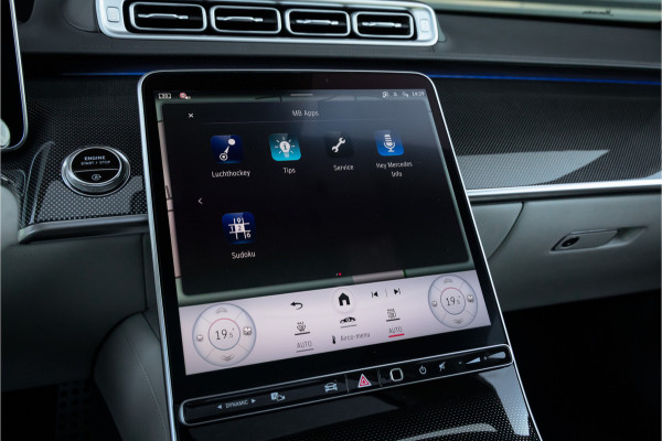Mercedes-Benz S-Klasse 580 4MATIC Lang AMG Line - Entertainment - Chauffeur - TV