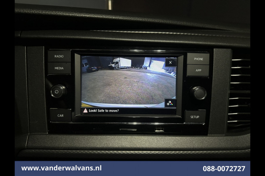 Volkswagen Transporter 2.0 TDI R line L2H1 Euro6 Airco | Camera | LM Velgen | Leder | Imperiaal | Apple Carplay Android Auto, Sidebars, Bijrijdersbank