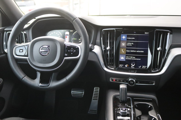 Volvo V60 2.0 T6 Recharge 340PK AWD R-Design Elektr.-trekhaak/Pano-dak/Winter-pack/Memory-stoel/Camera