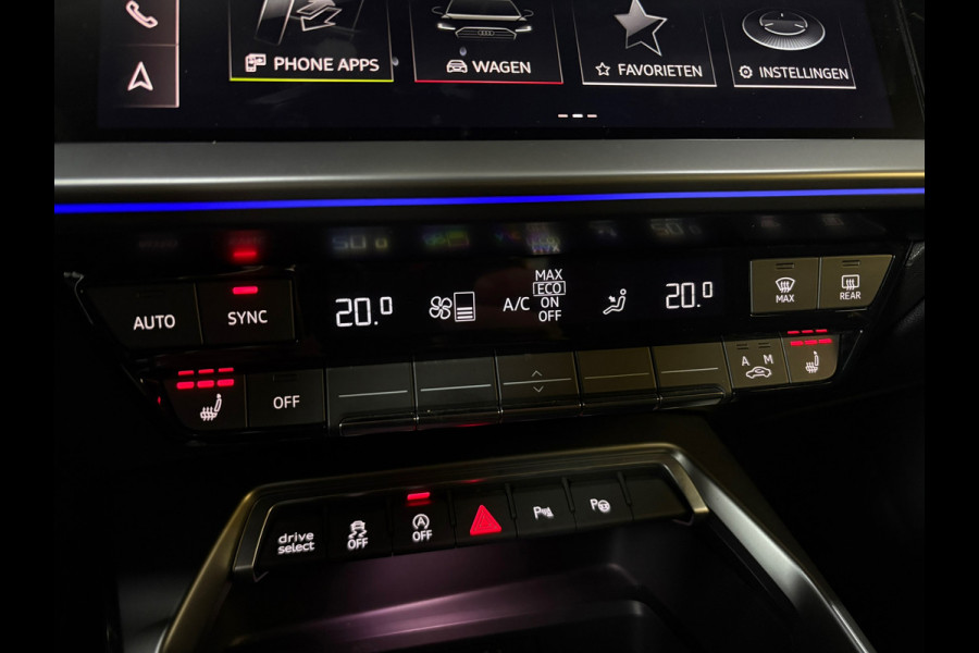 Audi A3 Sportback 2.0 TFSI S3 quattro, Pano, B&O, Sfeerlicht