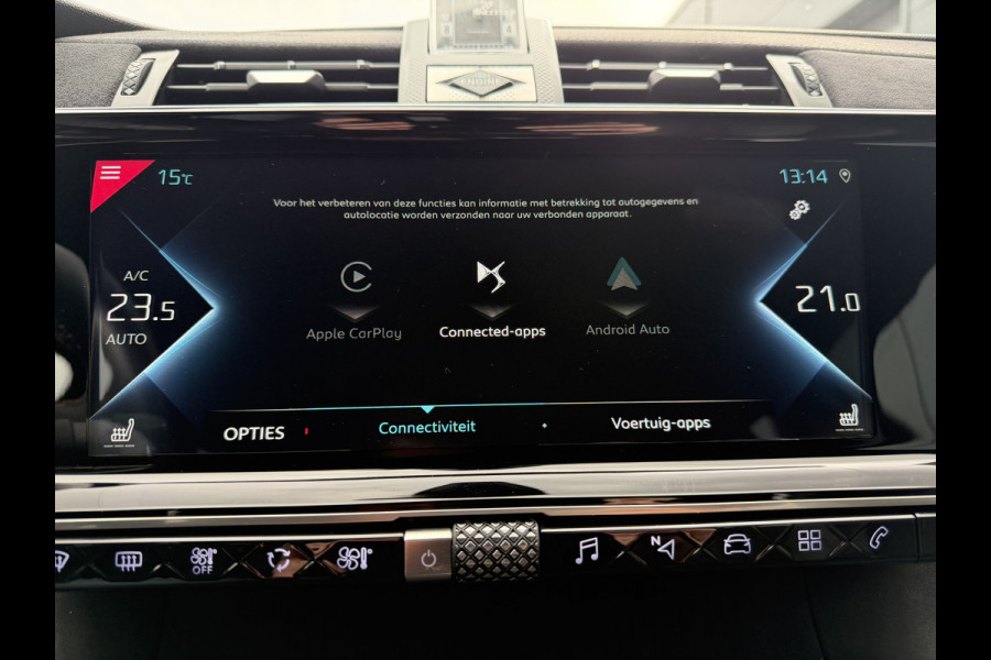 DS Ds 7 Crossback 225pk E-Tense Performance Line (Elektrisch Schuifdak - Leder incl verwarming/koeling/massage/geheugen - Elektrische Klep - Adapt