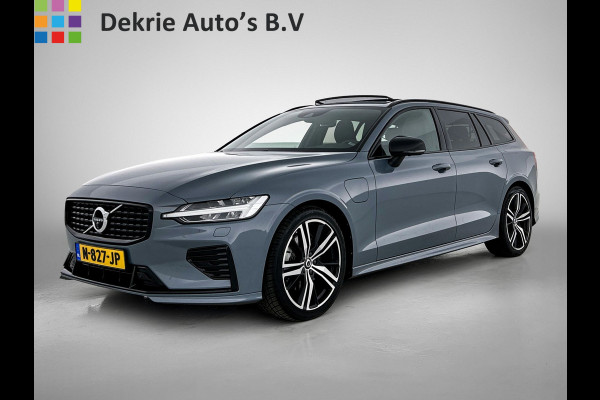 Volvo V60 2.0 T8 Hybride AWD R-Design / Trekhaak / Panoramadak / Leder / Navigatie / Adap. Cruise / Pdc.V+A / Apk 10-2027