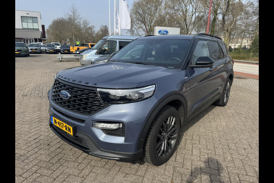 Ford Explorer 3.0 V6 EcoBoost PHEV ST-Line | SCI | 457pk | Orig. NL Auto | BTW verrekenbaar | Trekhaak | 2 bandenset | Panorama dak | Adaptieve Cruise