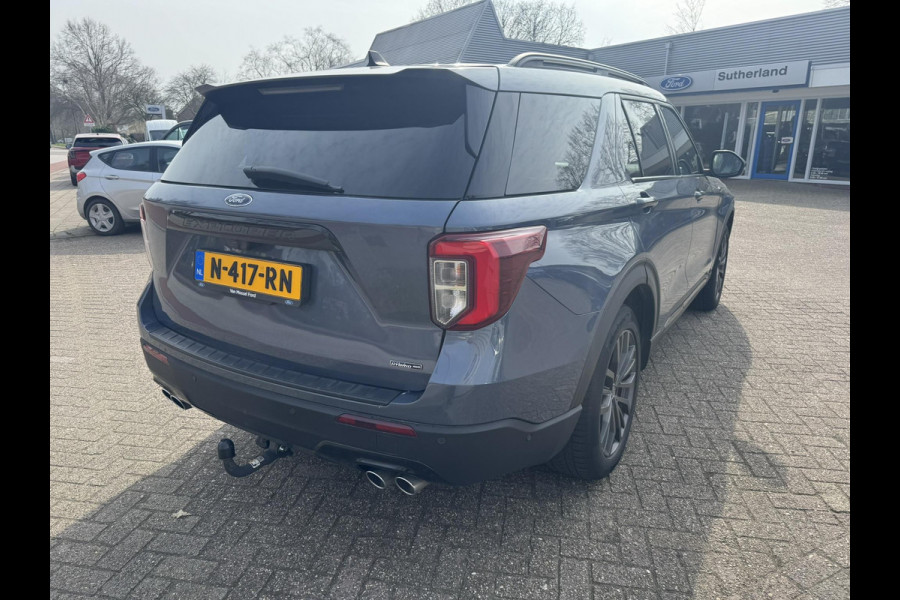 Ford Explorer 3.0 V6 EcoBoost PHEV ST-Line | SCI | 457pk | Orig. NL Auto | BTW verrekenbaar | Trekhaak | 2 bandenset | Panorama dak | Adaptieve Cruise
