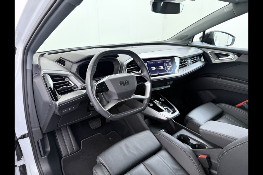 Audi Q4 e-tron 50 Quattro 300pk 82kWh BOMVOL Leer SONOS®-Hifi Navi Camera Adap.Cruise Elek.Stoelen+Memory+Verwarming Apple Carplay Android Auto SOH 95%Launch Ed. Advanced Plus DAB Matrix LED Lmv  € 76.000 nieuw 1e Eigenaar Origineel Nederlandse Auto Dealeronderhouden