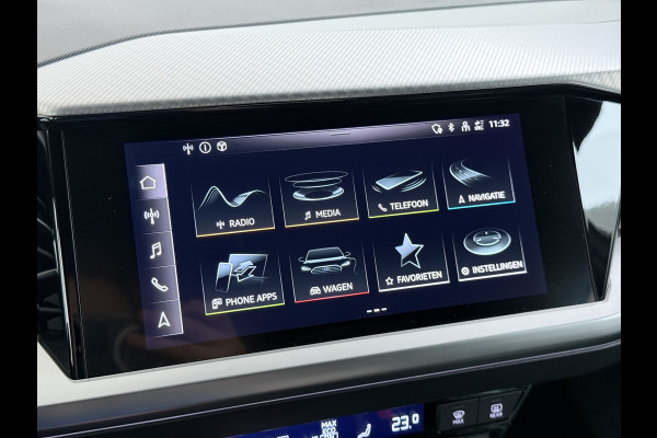 Audi Q4 e-tron 50 Quattro 300pk 82kWh BOMVOL Leer SONOS®-Hifi Navi Camera Adap.Cruise Elek.Stoelen+Memory+Verwarming Apple Carplay Android Auto SOH 95%Launch Ed. Advanced Plus DAB Matrix LED Lmv  € 76.000 nieuw 1e Eigenaar Origineel Nederlandse Auto Dealeronderhouden