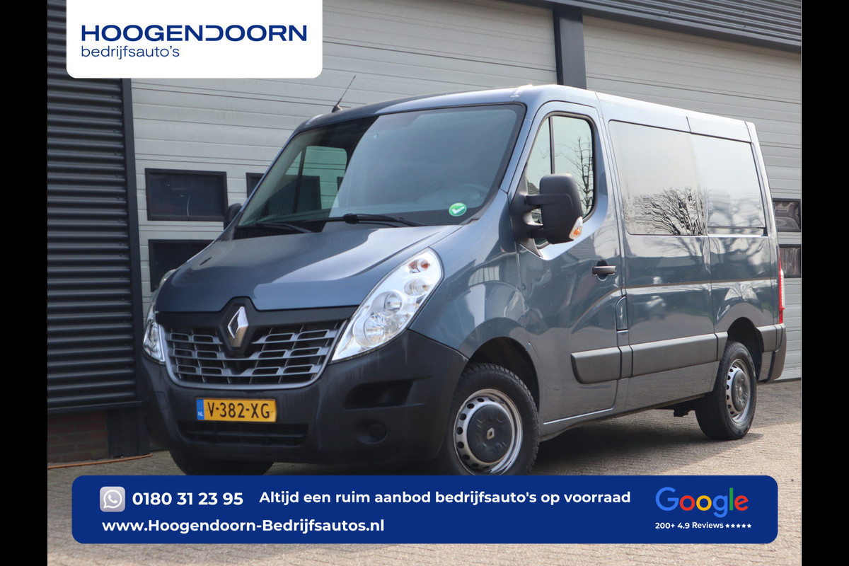 Renault Master T33 2.3 dCi 131pk Euro 6 L1H1 - DC 7 Pers. - Trekhaak - Camera