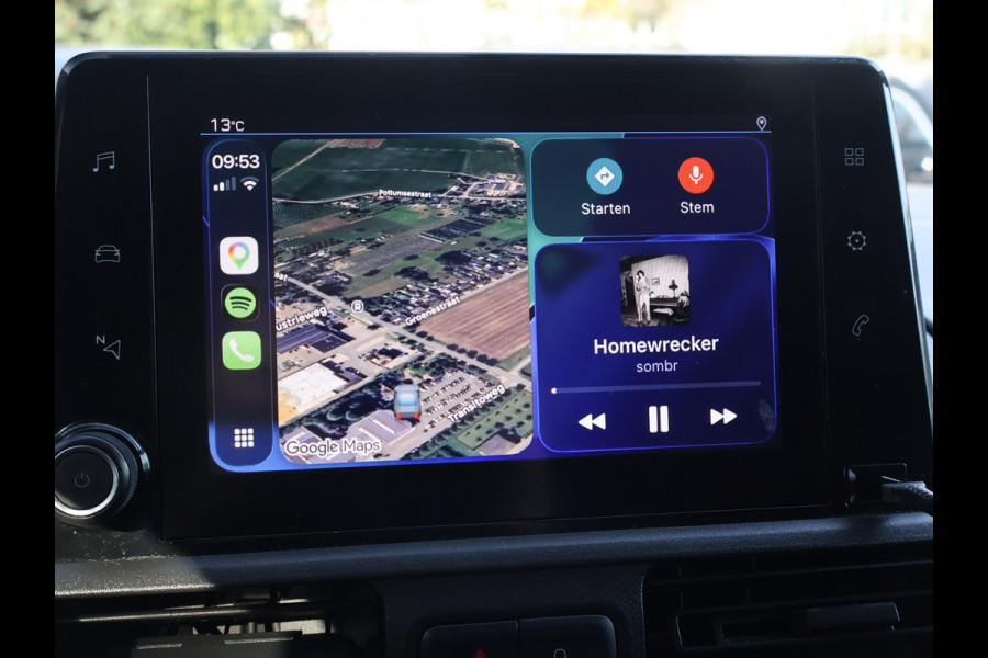 Peugeot Partner 1.5 BLUEHDI 100 PK PREMIUM + BOTT KAST | 230V OMVORMER | TREKHAAK | APPLE CARPLAY