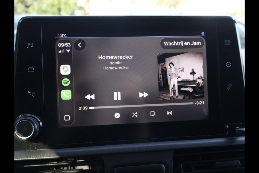Peugeot Partner 1.5 BLUEHDI 100 PK PREMIUM + BOTT KAST | 230V OMVORMER | TREKHAAK | APPLE CARPLAY