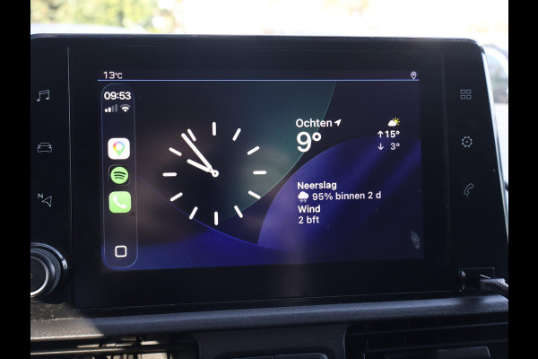 Peugeot Partner 1.5 BLUEHDI 100 PK PREMIUM + BOTT KAST | 230V OMVORMER | TREKHAAK | APPLE CARPLAY