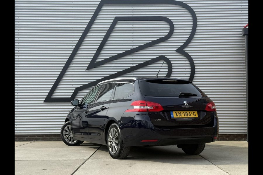 Peugeot 308 SW 1.2 PureTech Allure 2e Eigenaar|Navi|Clima|Pano|cruise|Carplay|PDC V+A|N.A.P|APK tot 02-2027