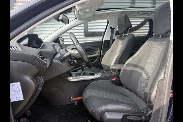 Peugeot 308 SW 1.2 PureTech Allure 2e Eigenaar|Navi|Clima|Pano|cruise|Carplay|PDC V+A|N.A.P|APK tot 02-2027