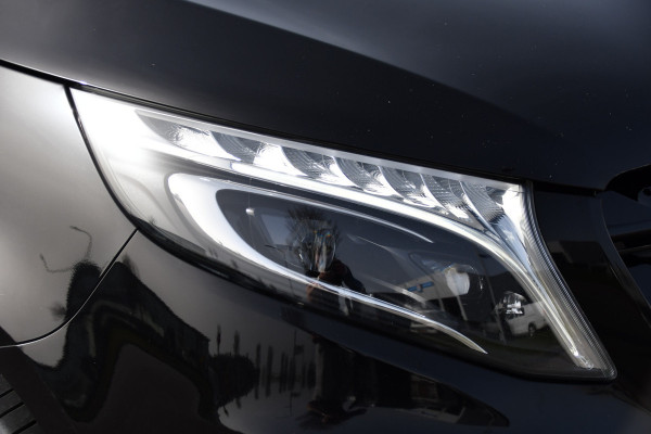 Mercedes-Benz Vito 116 CDI L2 Black Edition Camera, Cruise, LED, 164pk, Trekhaak, Leder, Multimedia, Automaat, Sensoren, Uniek!
