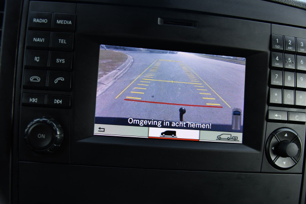 Mercedes-Benz Vito 116 CDI L2 Black Edition Camera, Cruise, LED, 164pk, Trekhaak, Leder, Multimedia, Automaat, Sensoren, Uniek!