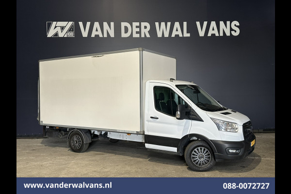 Ford Transit 2.0 TDCI 160pk Bakwagen Laadklep Euro6 Airco | Cruisecontrol | Lat om Lat betimmering Verwarmde Voorruit, Bijrijdersbank