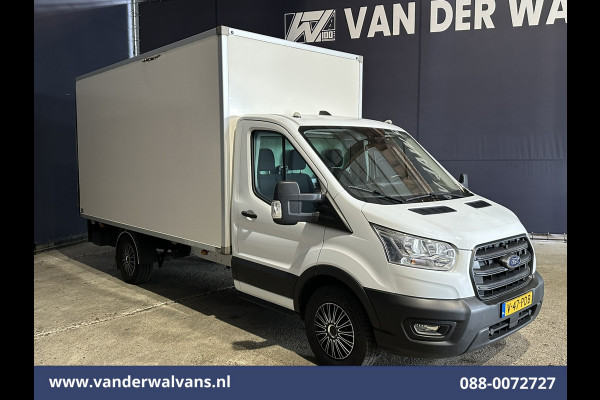 Ford Transit 2.0 TDCI 160pk Bakwagen Laadklep Euro6 Airco | Cruisecontrol | Lat om Lat betimmering Verwarmde Voorruit, Bijrijdersbank