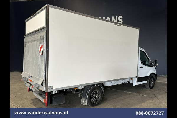 Ford Transit 2.0 TDCI 160pk Bakwagen Laadklep Euro6 Airco | Cruisecontrol | Lat om Lat betimmering Verwarmde Voorruit, Bijrijdersbank