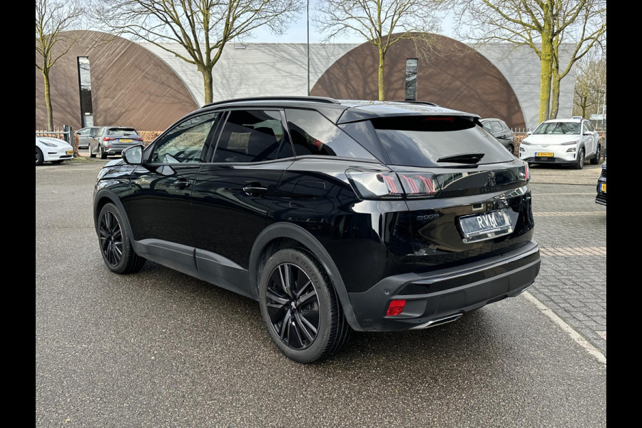 Peugeot 3008 1.6 HYbrid 225 GT Pack Business PANO| BLACK PACK| VAN €29.900,- NU VOOR SLECHTS €27.877,- Uw LENTEVOORDEEL €2.023,-| FOCAL AUDIO| CAMERA VOOR + ACHTER| ADAPTIVE CRUISE| DODE HOEK SENSOR| ELEK. ACHTERKLEP| STOELVERWARMING