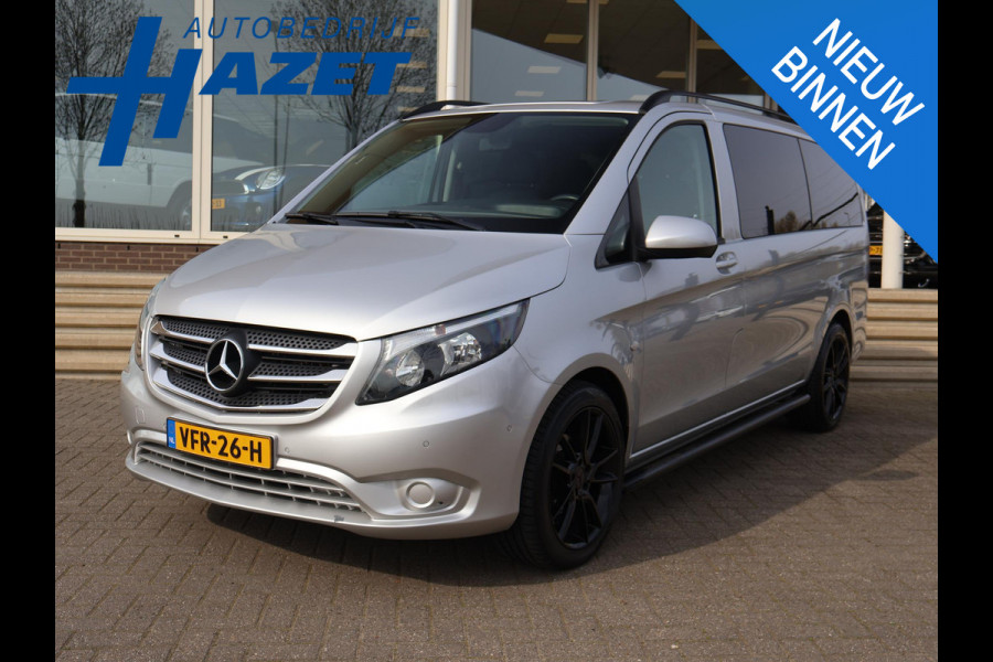 Mercedes-Benz Vito 114 CDI 136 PK AUT. LANG DUBBEL CABINE + LEDER | 19 INCH LMV | TREKHAAK | NAVIGATIE