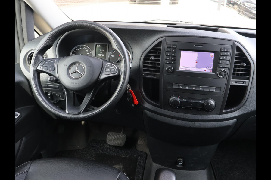 Mercedes-Benz Vito 114 CDI 136 PK AUT. LANG DUBBEL CABINE + LEDER | 19 INCH LMV | TREKHAAK | NAVIGATIE