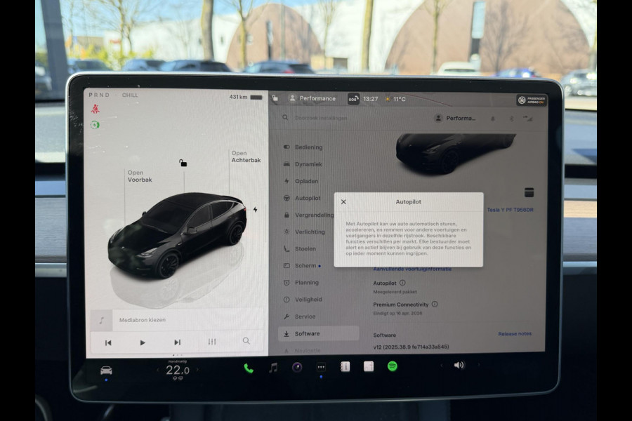 Tesla Model Y Performance AWD 75 kWh SOH 93% VAN €38.900,- NU VOOR SLECHTS €35.877,- Uw LENTEVOORDEEL €3.023,-AUTOPILOT| 21 INCH TURBINE VELGEN| ACHTERBANK VERWARMD| STOEL + STUURVERWARMING |DE HOOGVOLTACCU EN AANDRIJFLIJN GARANTIE TOT 2030 of 192.000KM |